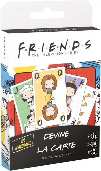 ASMODEE Guess The Card : Friends FR   Age: 6+  Nombre de joueurs: 2-6