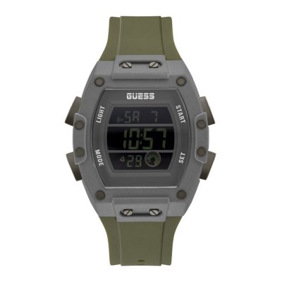 GUESS  Tonneau GW0340G3 Montre Hommes Chronographe