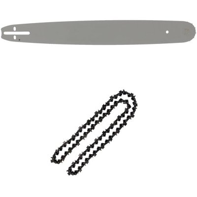 GT GARDEN Guide 20 pouces (50 cm) avec cha&icirc;ne 76 maillons pour tron&ccedil;onneuse