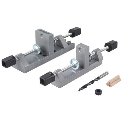 WOLFCRAFT Guide de per&ccedil;age et d'assemblage des tourillons  &oslash;6/8/10 mm