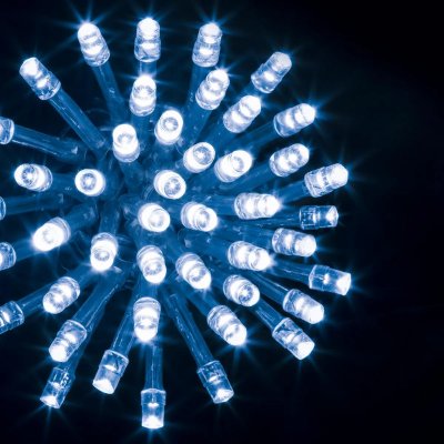 FEERIC LIGHTS & CHRISTMAS Guirlande programmable 200 LED 20 m&egrave;tres bleu FT 
