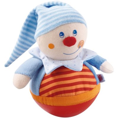 HABA  gobelet Jan Klaassen bleu/rouge