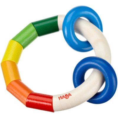 HABA - Hochet Anneau, 001121, Multicolore