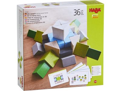 HABA  Jeu D'assemblage En 3d Mosa&iuml;que Nordic