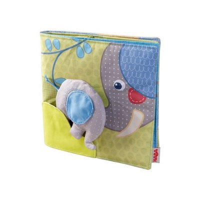 HABA - Livre en Tissu El&eacute;phant Egon, 300146