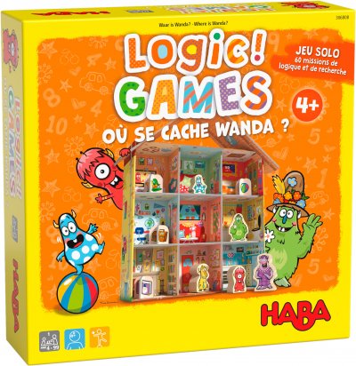 HABA - Logic Games - Jeu de soci&eacute;t&eacute; o&ugrave; se cache Wanda - Version fran&ccedil;aise - Haba