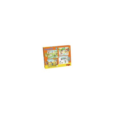HABA  puzzle pour enfants les saisons 8 pi&egrave;ces