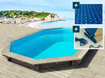 HABITAT ET JARDIN  Piscine bois Brazilia