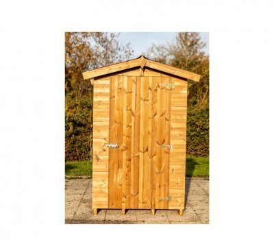 HABRITA  Abri de jardin en bois trait&eacute; THT avec plancher - 1,43 m&sup2;