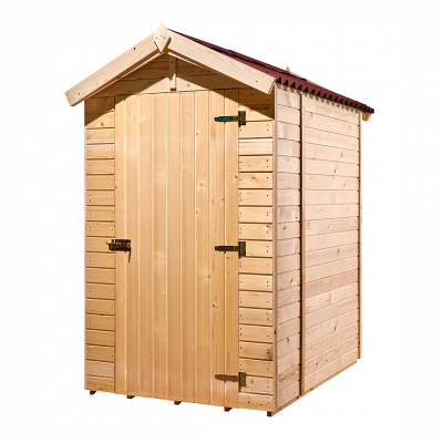 HABRITA  - Abri Wc En Panneaux De Bois Avec Lave-Mains - 1,81 M&sup2;