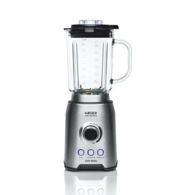 Haeger Lq120006a 1200w Blender Glass Argent&eacute; One Size / EU Plug