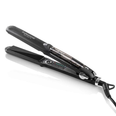HAEGER  Steam Syle Pro Hair Straightener Argent&eacute;