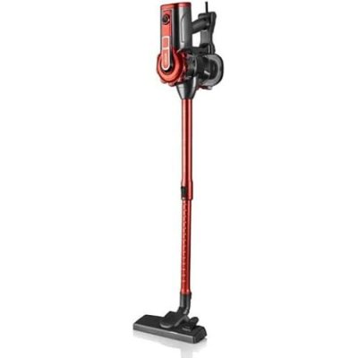 HAEGER  VC-600.048A aspirateur &agrave; main Noir, Rouge Sans sac