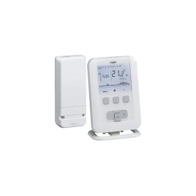 HAGER  - Thermostat d'ambiance programmable digital Radio EK560