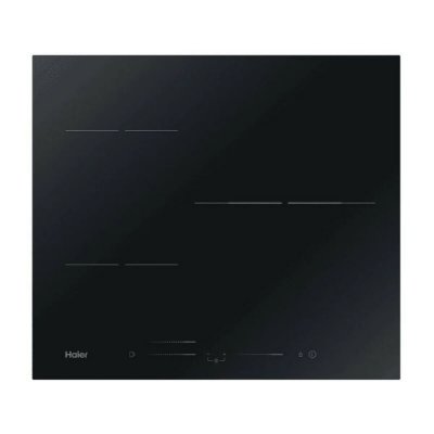 HAIER  S&eacute;rie 4 Plaque &agrave; Induction 7100W 230V 4 Feux Verre Tremp&eacute; Noir