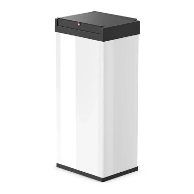 HAILO  0860-231 big-box 60 swing s poubelle de grande contenance blanc 
