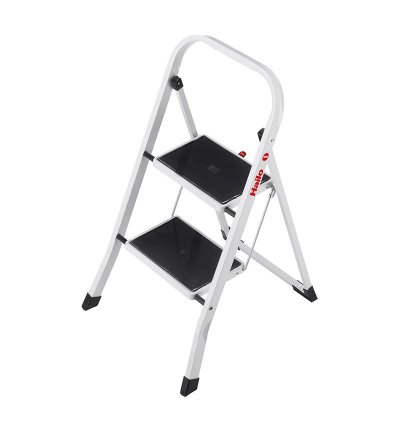 HAILO  escabeau en acier K20, 2 marches