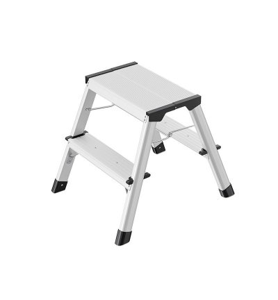 HAILO  - Escabeau tabouret pliant 2 x 2 marches - L90 STEP-KE 