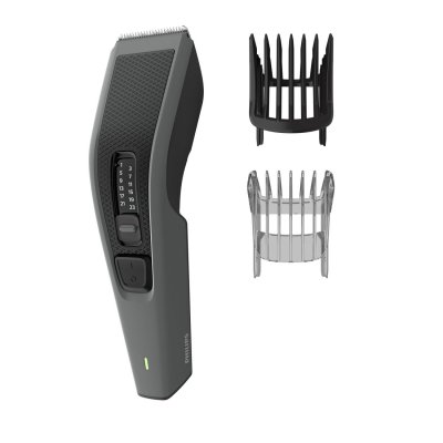 PHILIPS HAIRCLIPPER Series 3000 HC3525/15 tondeuse &agrave; cheveux Noir, Gris 13 Hybrides nickel-m&eacute;tal (NiMH)