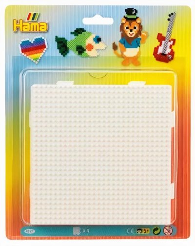  Hama &eacute;tag&egrave;re Blister vierkant18 x 12 x 3 cm blanc 4 pi&egrave;ces