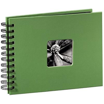 HAMA  Fine Art Spiralbound 28x24 Cm 50 White Pages Photo Album Vert