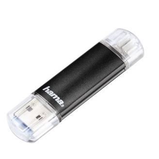 HAMA  FlashPen ""Laeta Twin"" - cl&eacute; USB - 64 Go