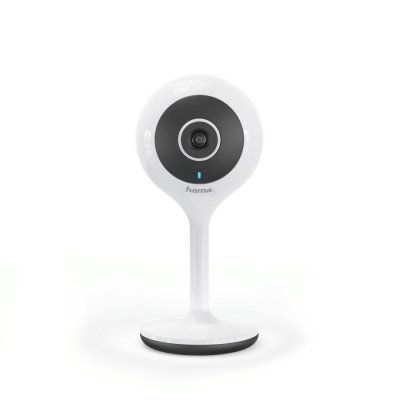 HAMA  Wifi 1080p Indoor With Motion Sensor Security Camera Blanc