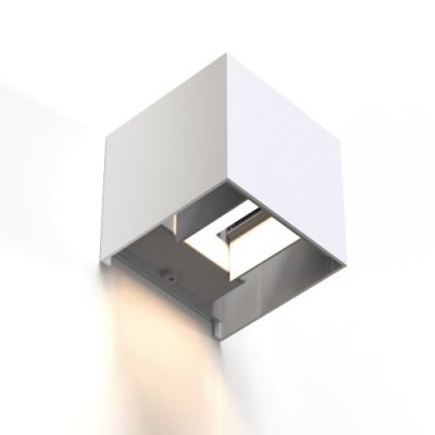 HAMA  wifi luminaire mural 10cm ip44 quadratique blanc DFX-544812