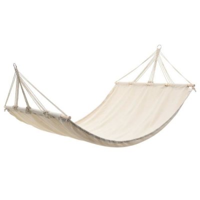 VIDAXL Hamac couleur cr&egrave;me 210 cm x 150 cm  Cr&egrave;me
