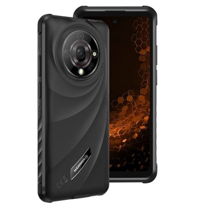 HAMMER  Smartphone incassable Android 14 &Eacute;cran 6,56'' Batterie 6050mAh Noir