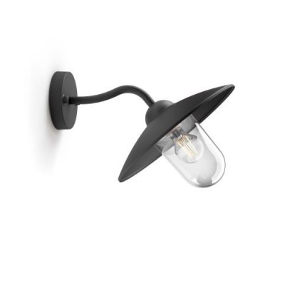 PHILIPS HAMMOCK-Applique d'ext&eacute;rieur Descendante Noir L30cm Noir 