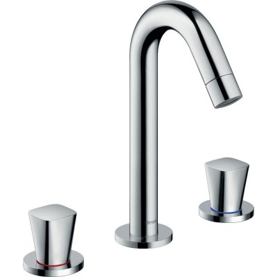 HANSGROHE  Logis  3 trous 71133000 chrom&eacute;, avec vidage