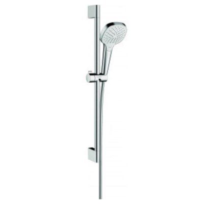 HANSGROHE  Set Croma Select E110 Ecosmart Vario Unica'Croma 0.65M Blanc/Chrome 26583400