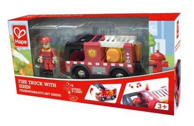 HAPE  Camion De Pompier Avec Sirene