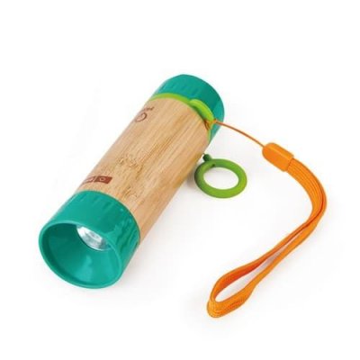 HAPE  - Jeux de plein air en bois - E5579 - Lampe de poche en bambou 