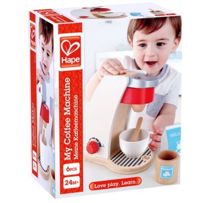 HAPE  Machine &agrave; caf&eacute; enfant bois E3146