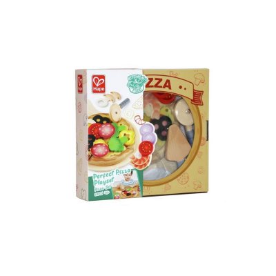 HAPE - Plateau &agrave; Pizza avec Beaucoup de Garnitures, E3173, Multicolore