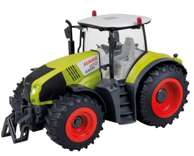 HAPPY PEOPLE  Tracteur jouet radioguid&eacute; Claas Axion 870 1:16
