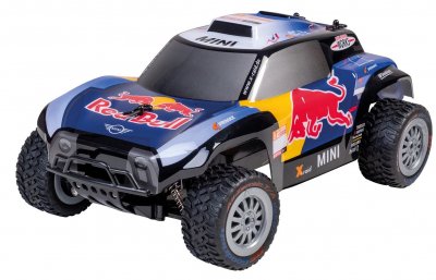 HAPPY PEOPLE  Voiture jouet radiocommand&eacute;e RC RedBull Mini Dakar 1:16