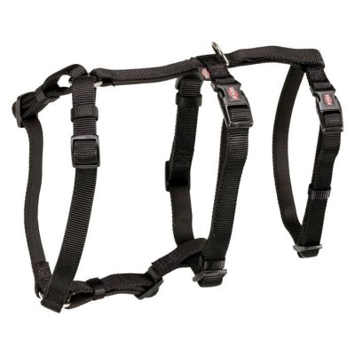 TRIXIE Harnais anti-fugue stay s-m: 40-65 cm/15 mm, noir