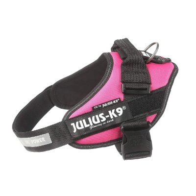 JULIUS K 9 Harnais IDC-POWER Taille 0- M : 58-76 cm - Rose Fuschia fonc&eacute;