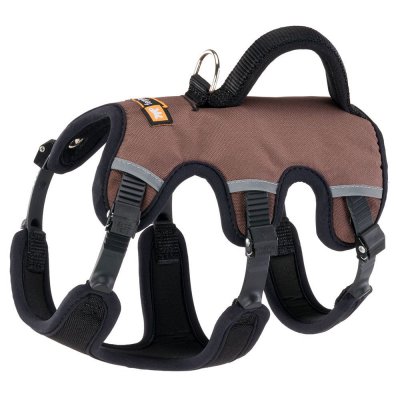 FERPLAST Harnais pour chien, Ergotrekking, marron, taille XS
