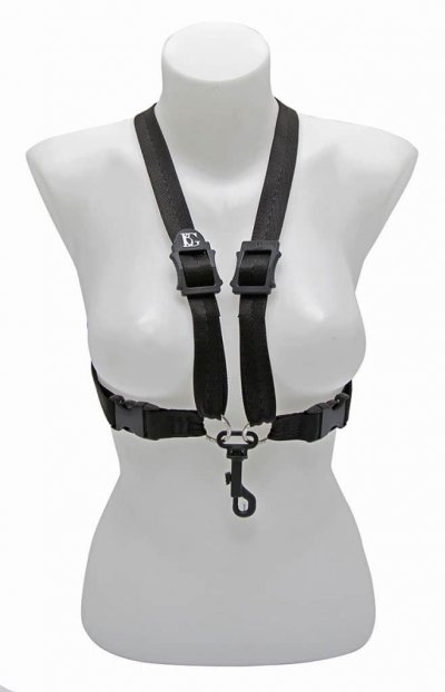 BG FRANCE Harnais pour saxo - mousqueton - femme XL