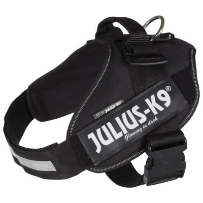 JULIUS K9 Harnais Power IDC - 2 - L-XL : 71-96 cm-50 mm - Noir - Pour chien