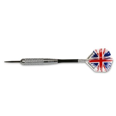 HARROWS  Eric Bristow Silver Arrows Fl&eacute;chettes Argent/Noir 24 g