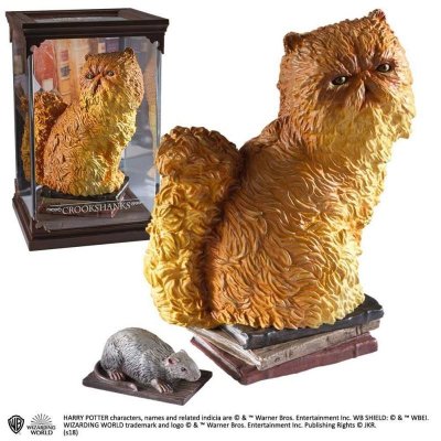 NOBLE COLLECTION HARRY POTTER-FIGURINE CR&Eacute;ATURE MAGIQUE-CROOKSHANKS