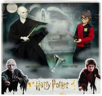 MATTEL Harry Potter - Poup&eacute;es Voldemort Et Harry Potter