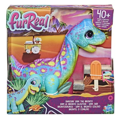FURREAL FRIENDS HASBRO  - Peluche Sam le bronto glouton 