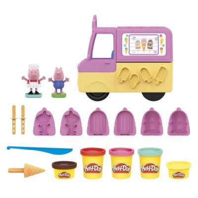 PLAY DOH HASBRO Play-Doh - Peppa et le camion de glaces Multicolore Play-Doh