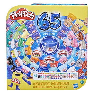 PLAY DOH Hasbro Play-Doh - Ultimate Color Collection 65-pack, P&acirc;te &agrave; modeler